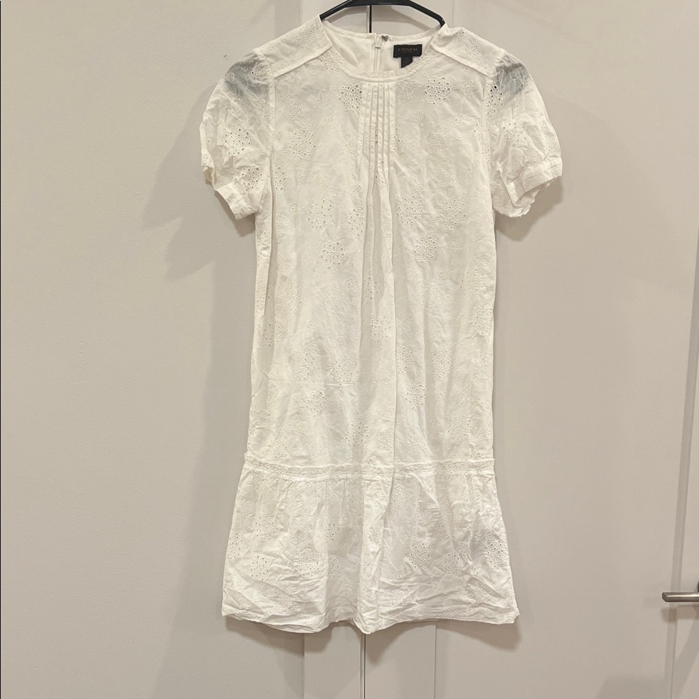 Coach Embroidered Floral Dress - Picture 2 of 10